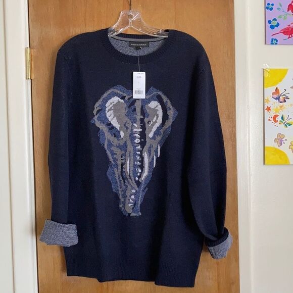Banana Republic Elephant Crew Neck Sweater - Picture 7 of 7